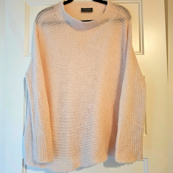 Wooden Ships Pink Lightweight Women's Sweater sz small/medium - Picture 3 of 6